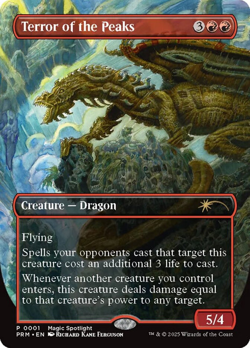 Terror of the Peaks - Borderless - Full Art - Inverted (Foil)