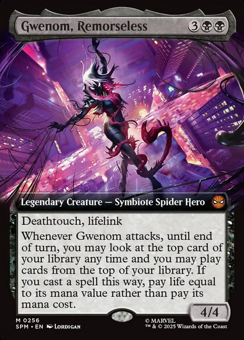 Gwenom, Remorseless - Extended Art - Legendary