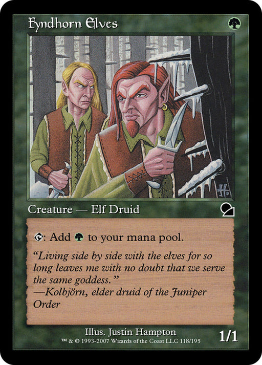 Fyndhorn Elves (Foil)