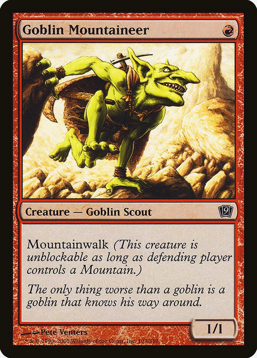 Goblin Mountaineer (Foil)