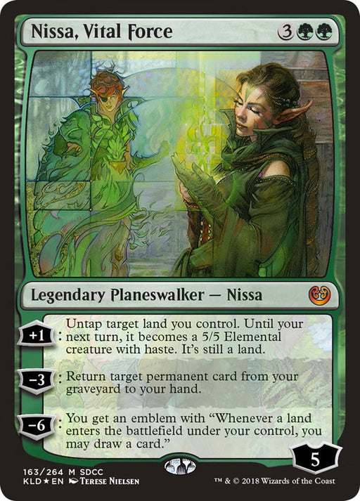 Nissa, Vital Force (Foil)