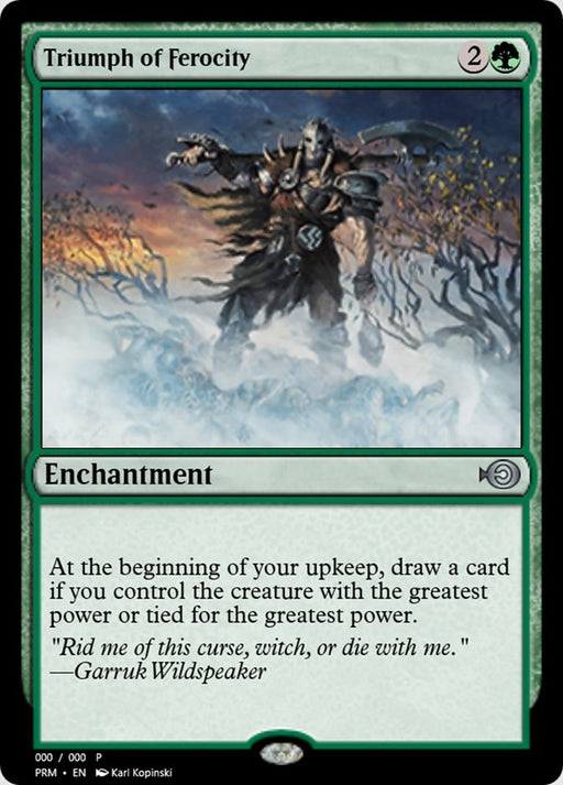 Triumph of Ferocity (Foil)