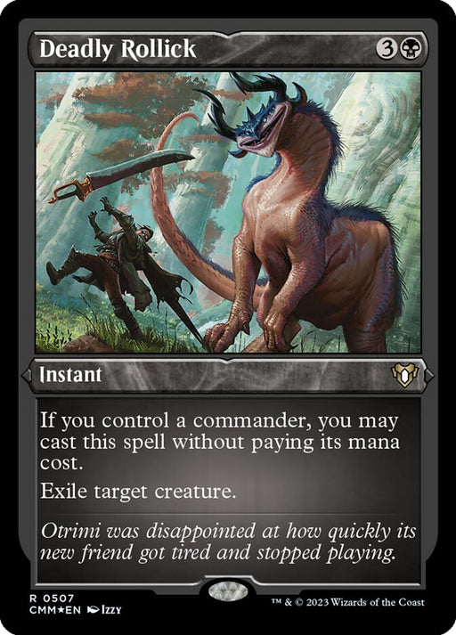 Deadly Rollick - Etched - Inverted - Etched (Foil)