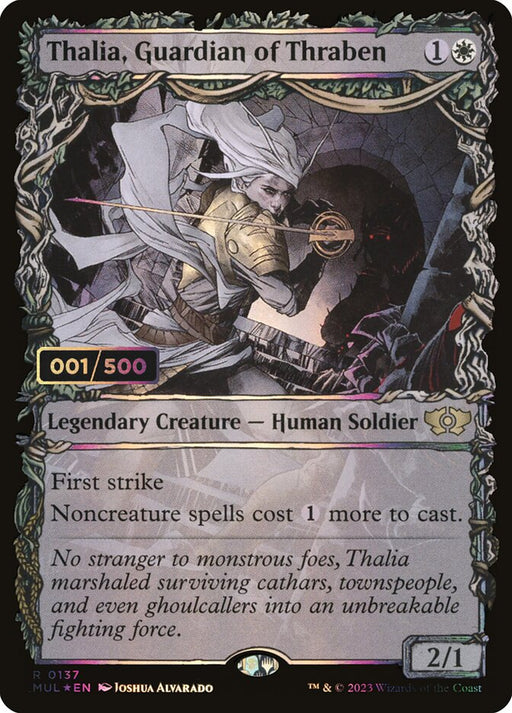 Thalia, Guardian of Thraben - Full Art - Legendary - Showcase (Foil)