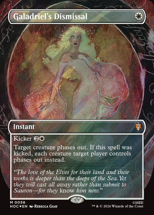 Galadriel's Dismissal - Borderless - Surge Foil (Foil)