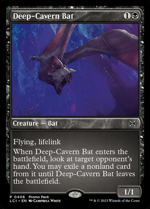 Deep-Cavern Bat - Inverted