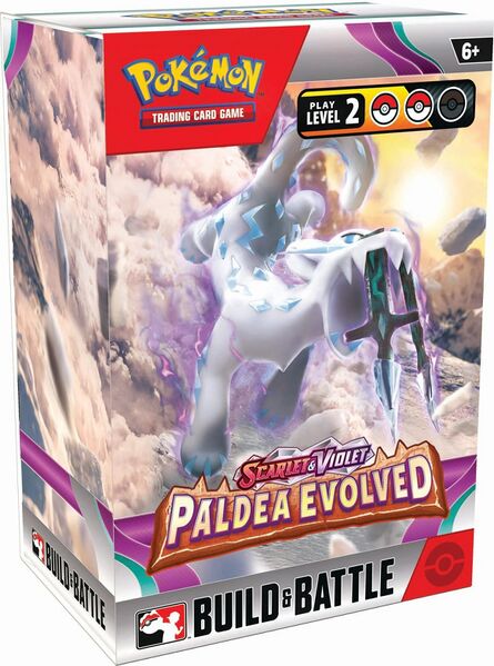 Pokémon TCG Scarlet & Violet Paldea Evolved Build and Battle Box! - Releases June 23, 2023