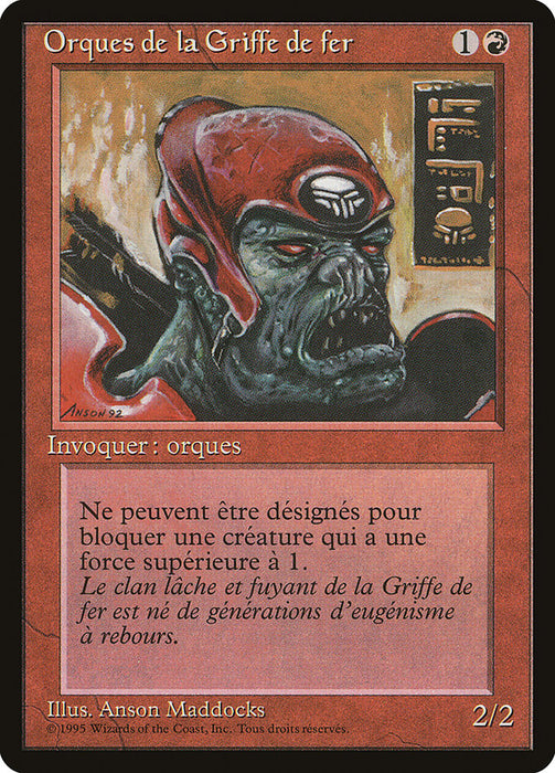 Orques de la Griffe de fer - Ironclaw Orcs