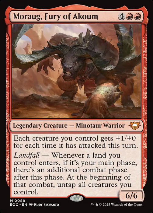 Moraug, Fury of Akoum - Legendary