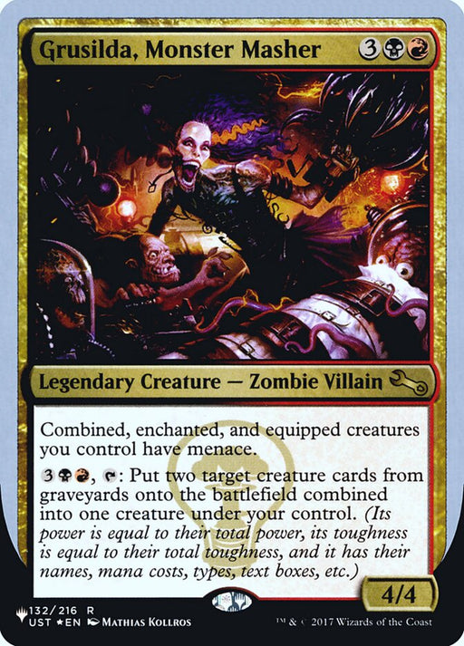 Grusilda, Monster Masher - Legendary (Foil)
