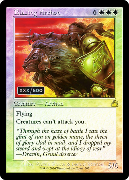 Blazing Archon - Retro Frame (Foil)