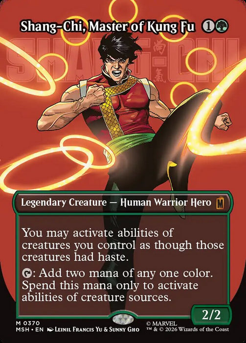 Shang-Chi, Master of Kung Fu - Borderless - Inverted - Legendary
