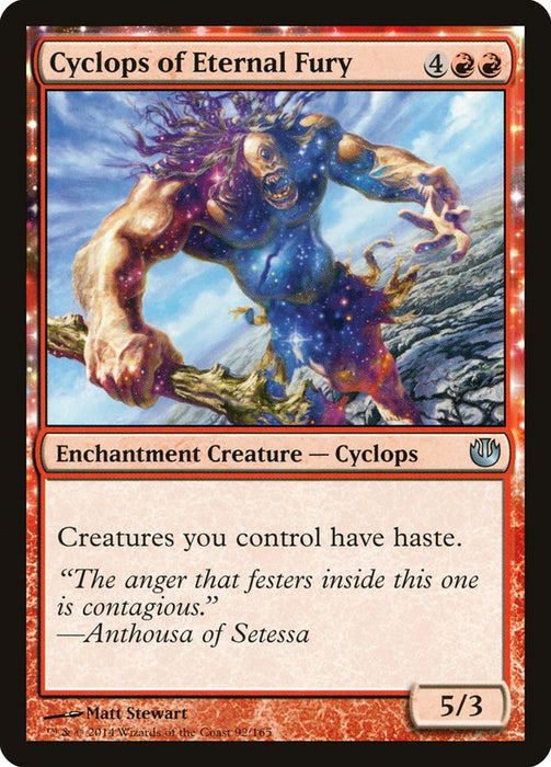 Cyclops of Eternal Fury - Enchantment