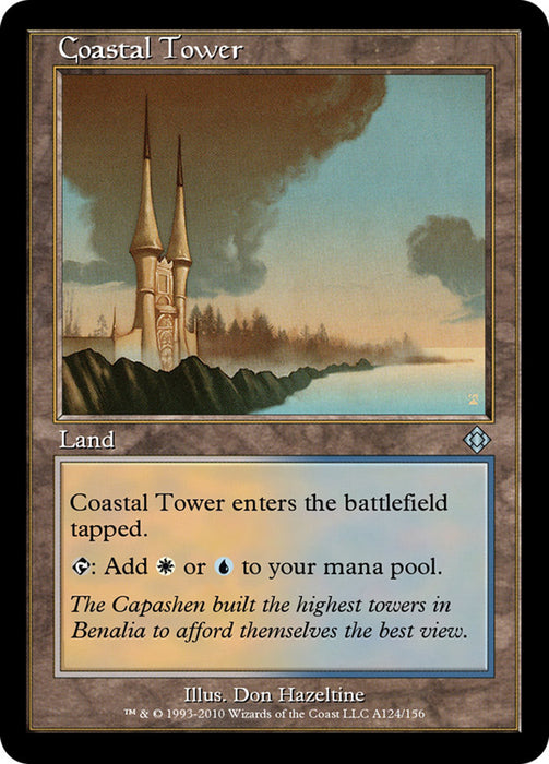 Coastal Tower - Retro Frame