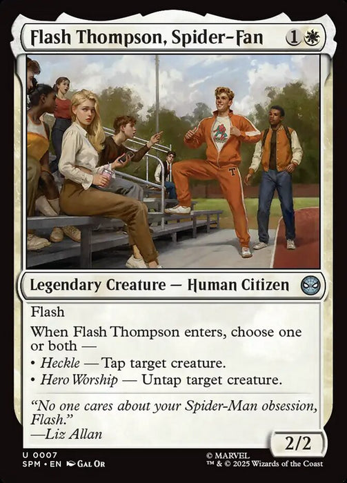 Flash Thompson, Spider-Fan - Legendary