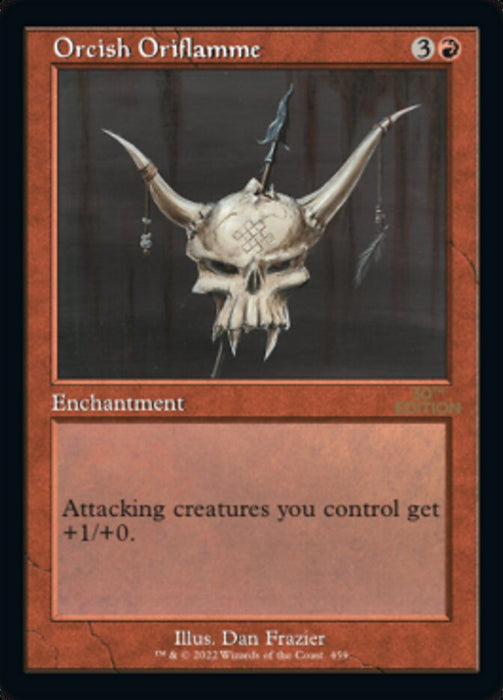 Orcish Oriflamme - Retro Frame