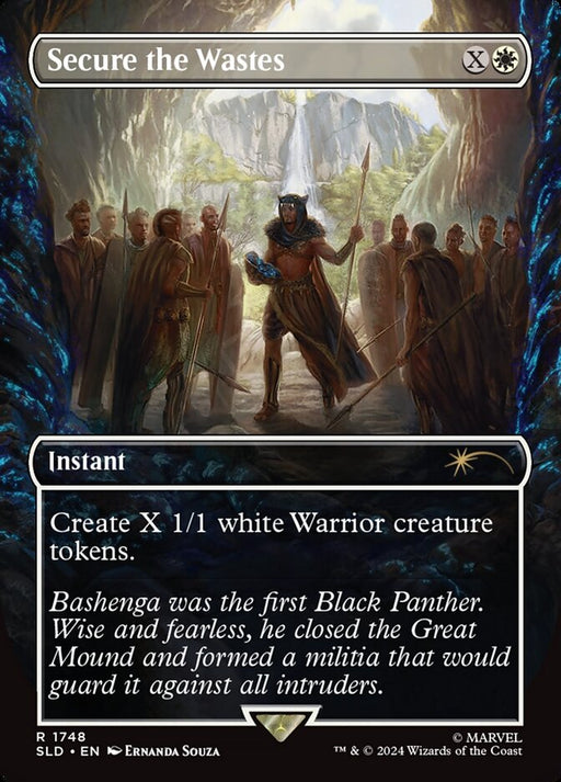 Secure the Wastes - Borderless - Full Art - Inverted (Foil)