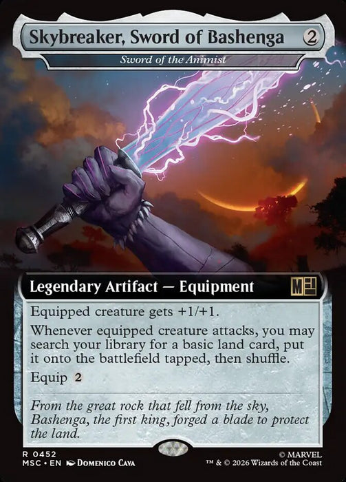 Skybreaker, Sword of Bashenga - Sword of the Animist - Extended Art - Legendary