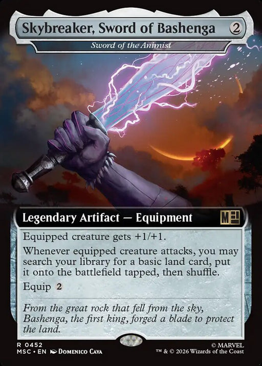 Skybreaker, Sword of Bashenga - Sword of the Animist - Extended Art - Legendary