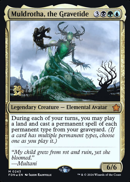 Muldrotha, the Gravetide - Legendary (Foil)
