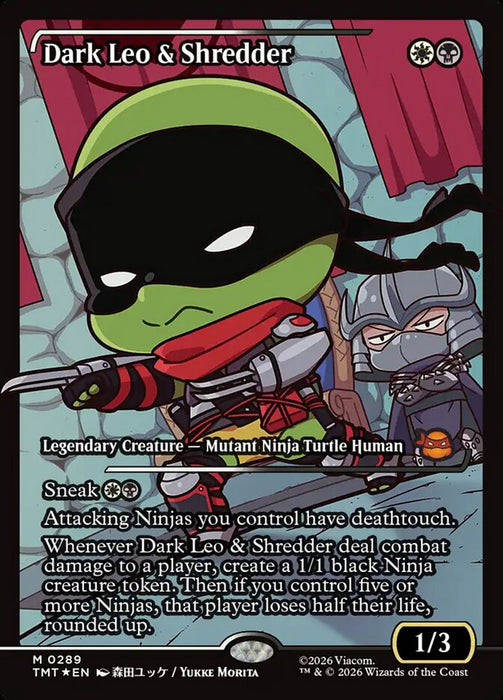 Dark Leo & Shredder - Legendary (Foil)
