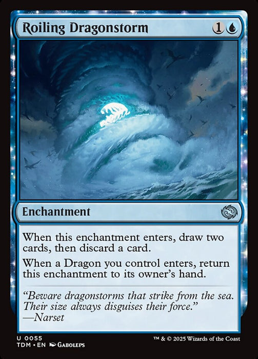 Roiling Dragonstorm - Enchantment