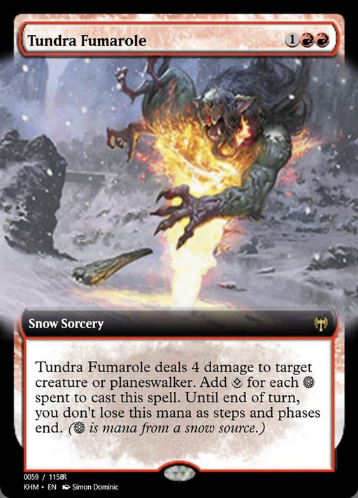 Tundra Fumarole - Snow