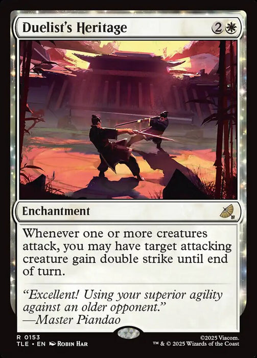 Duelist's Heritage - Enchantment (Foil)