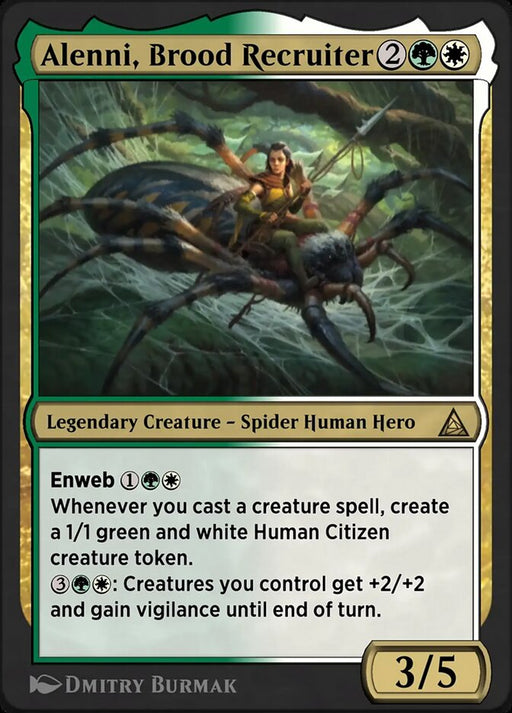 Alenni, Brood Recruiter - Silk, Web Weaver - Legendary