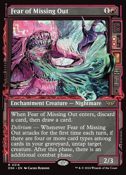 Fear of Missing Out - Showcase - Inverted (Foil)