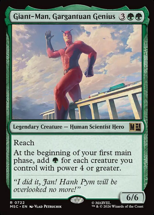 Giant-Man, Gargantuan Genius - Legendary (Foil)