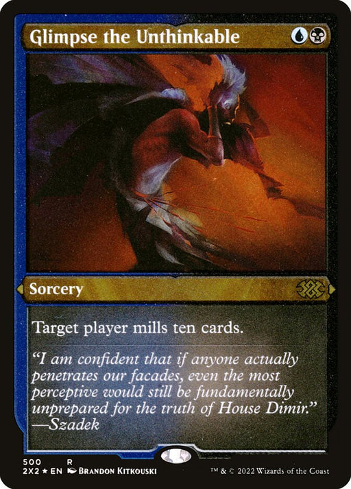 Glimpse the Unthinkable - Etched - Inverted - Etched (Foil)