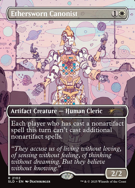 Ethersworn Canonist - Borderless - Full Art - Inverted