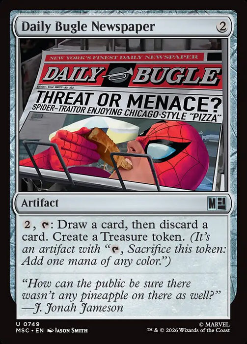 Daily Bugle Newspaper (Foil)