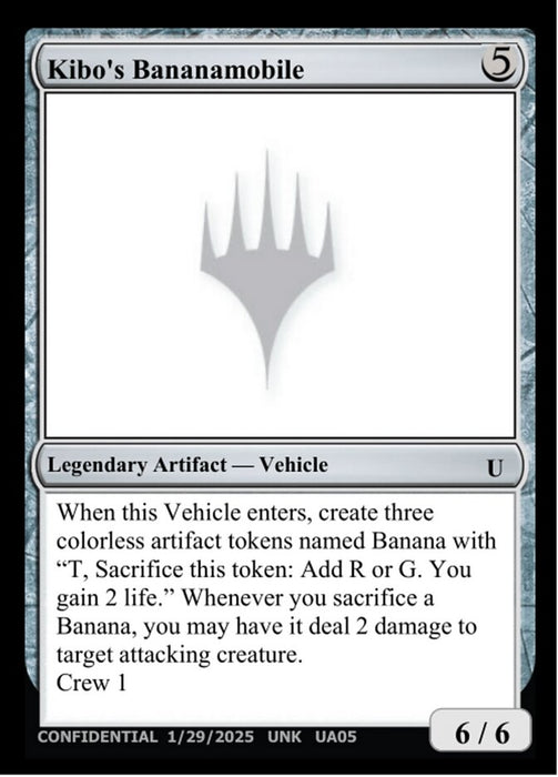 Kibo's Bananamobile