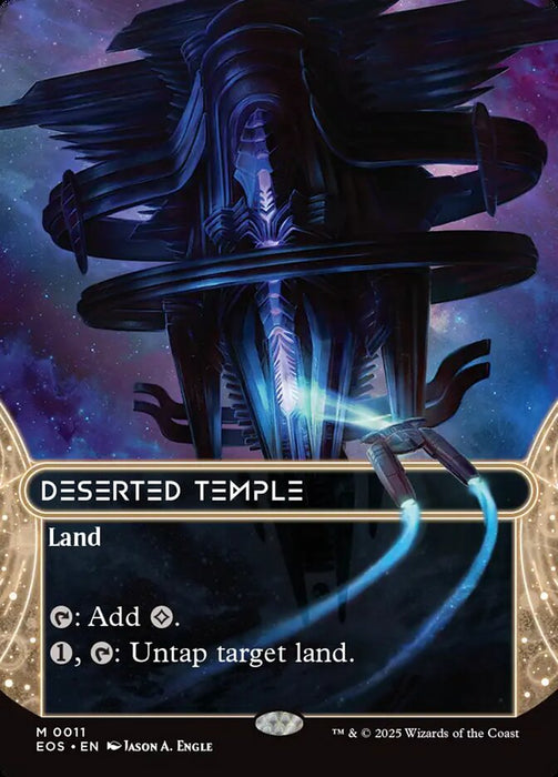 Deserted Temple - Borderless - Full Art - Inverted