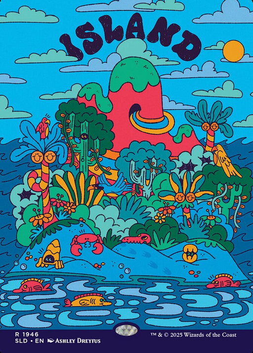Island - Borderless - Full Art