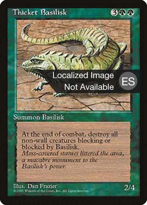 Basilisco de maleza - Thicket Basilisk