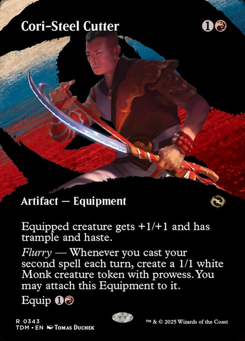 Cori-Steel Cutter - Borderless - Showcase - Inverted (Foil)