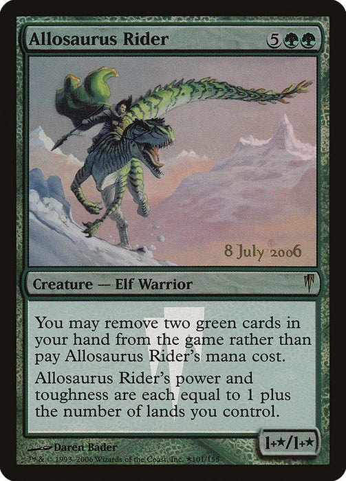 Allosaurus Rider (Foil)