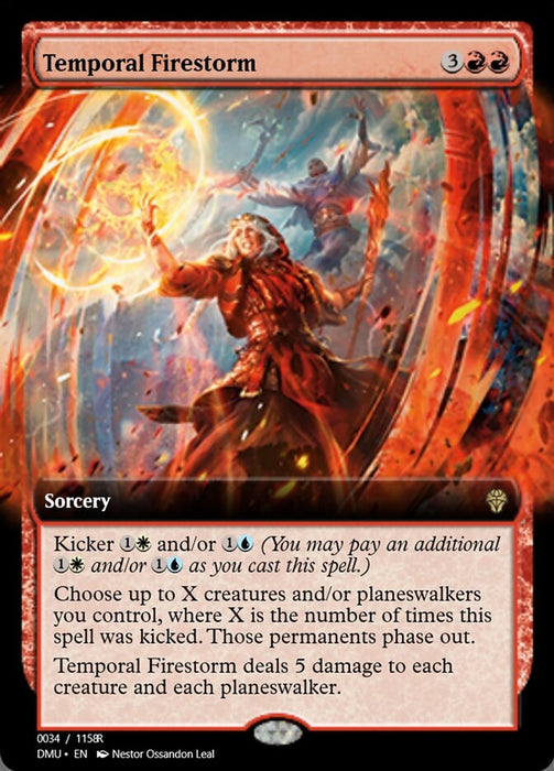 Temporal Firestorm (Foil)