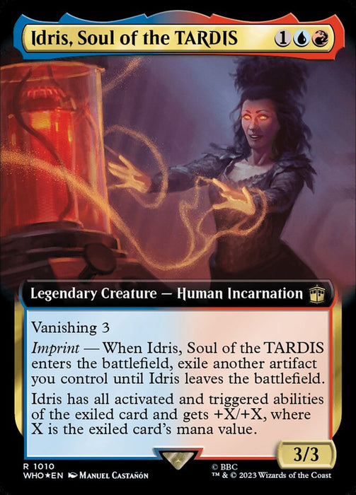 Idris, Soul of the TARDIS - Extended Art - Legendary - Surge Foil (Foil)