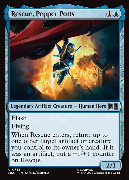 Rescue, Pepper Potts - Legendary (Foil)