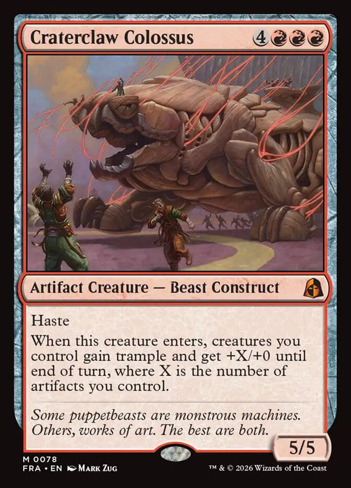 Craterclaw Colossus (Foil)