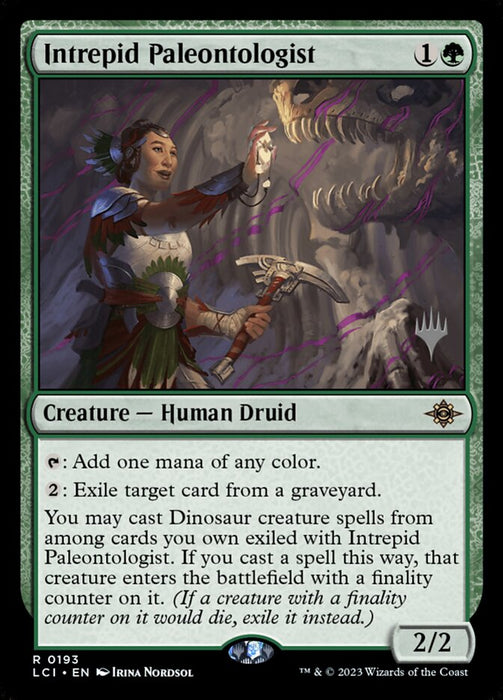 Intrepid Paleontologist (Foil)