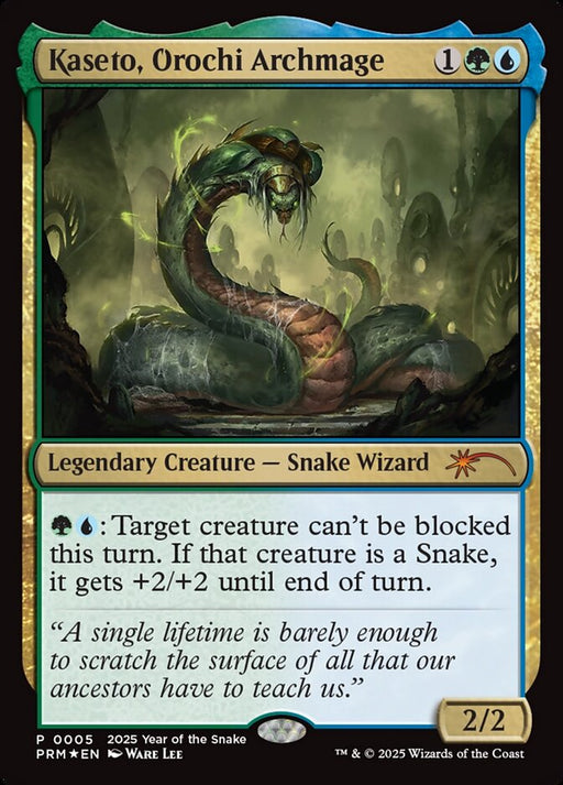 Kaseto, Orochi Archmage - Legendary (Foil)