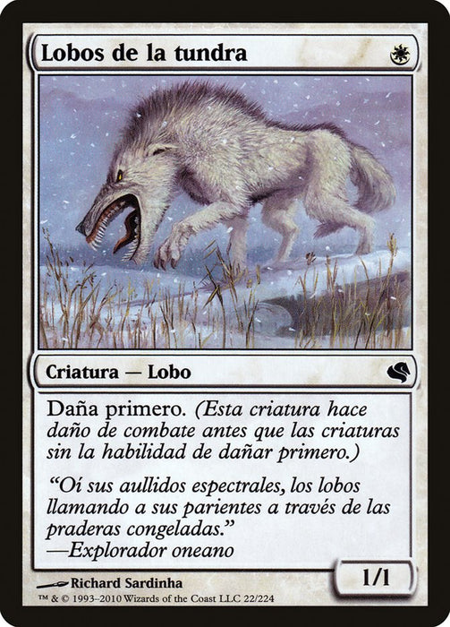 Lobos de la tundra - Tundra Wolves