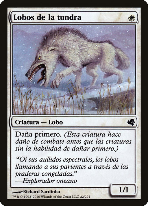 Lobos de la tundra - Tundra Wolves