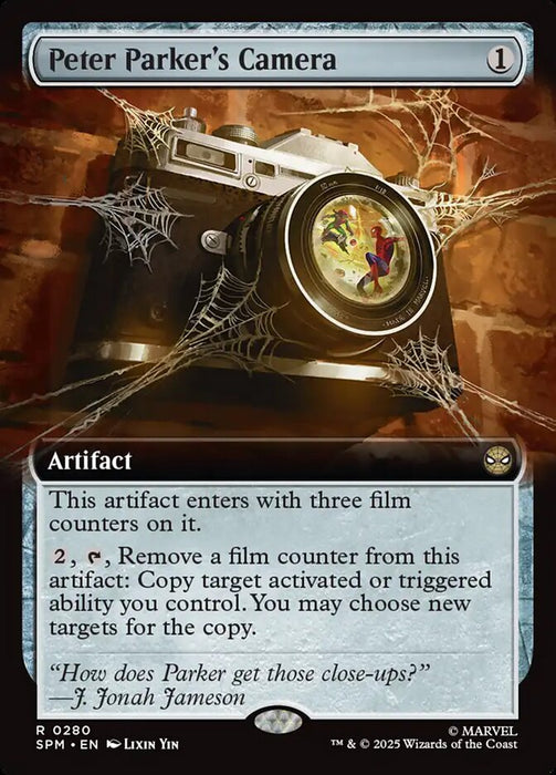 Peter Parker's Camera - Extended Art