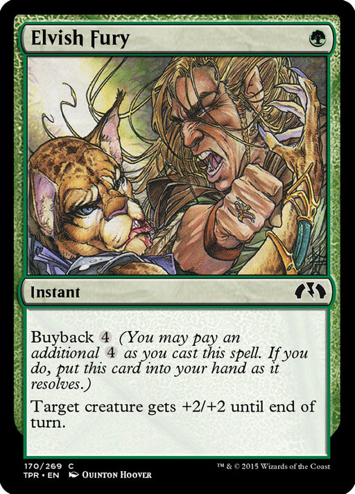 Elvish Fury (Foil)